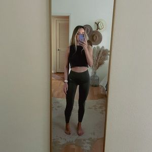 NIKE army green leggings